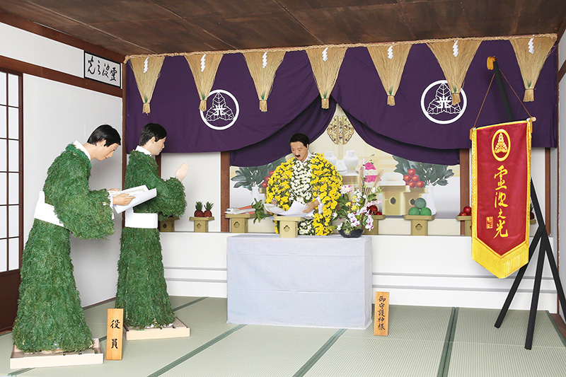菊人形展（平成27年） 宗教法人 霊波之光