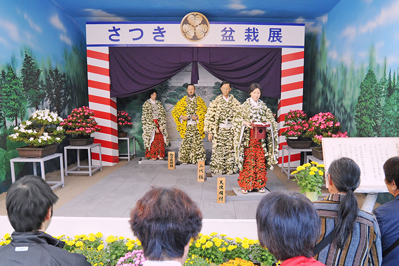 菊人形展（平成28年） 宗教法人 霊波之光