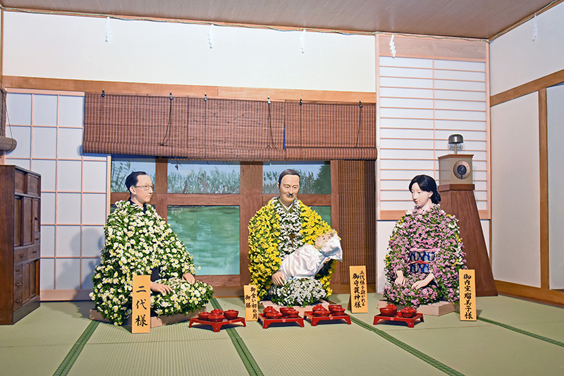 菊人形展霊波103年平成29年 宗教法人 霊波之光